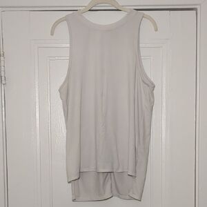 JoyLab White High-Low Sleeveless Tank